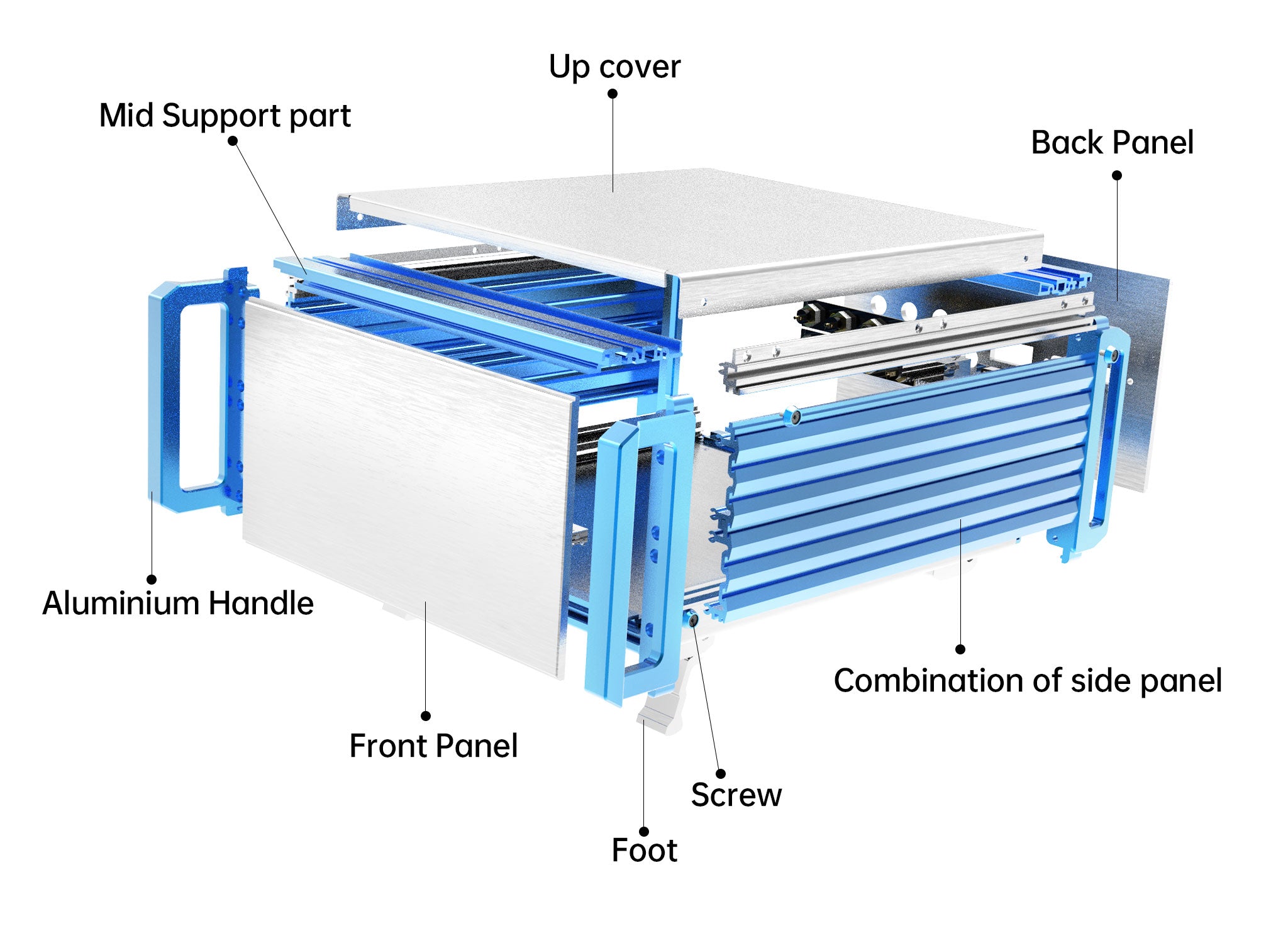 Aluminium chassis