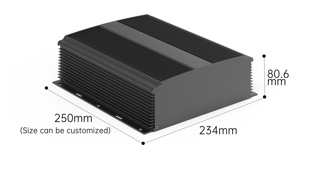 cajas de proyecto de aluminio