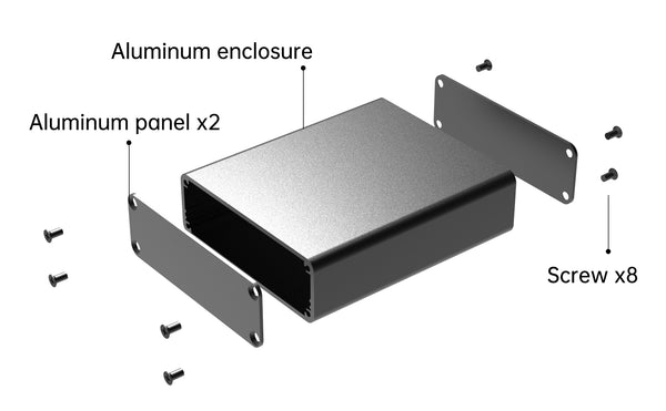 aluminum housing