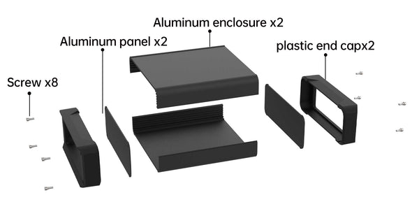 150W55H DIY PCB Case