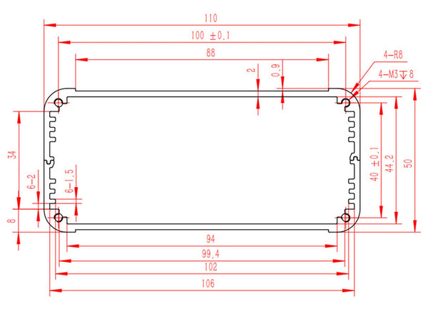 box aluminum enclosure