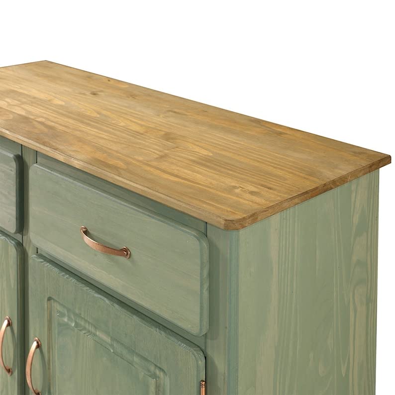 Wood Buffet Sideboard, Sideboard Buffet Cabinet with Storage