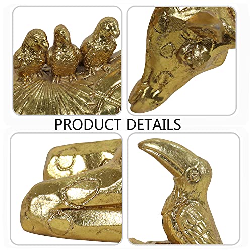 Resin Gold Giraffe Statues Parent