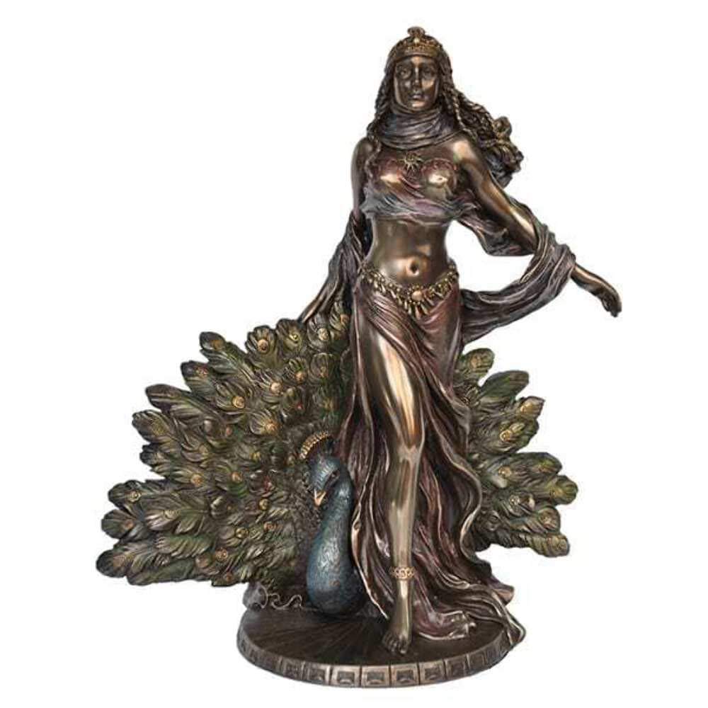 Greek Goddess Hera Bronzed Statue Juno Weddings