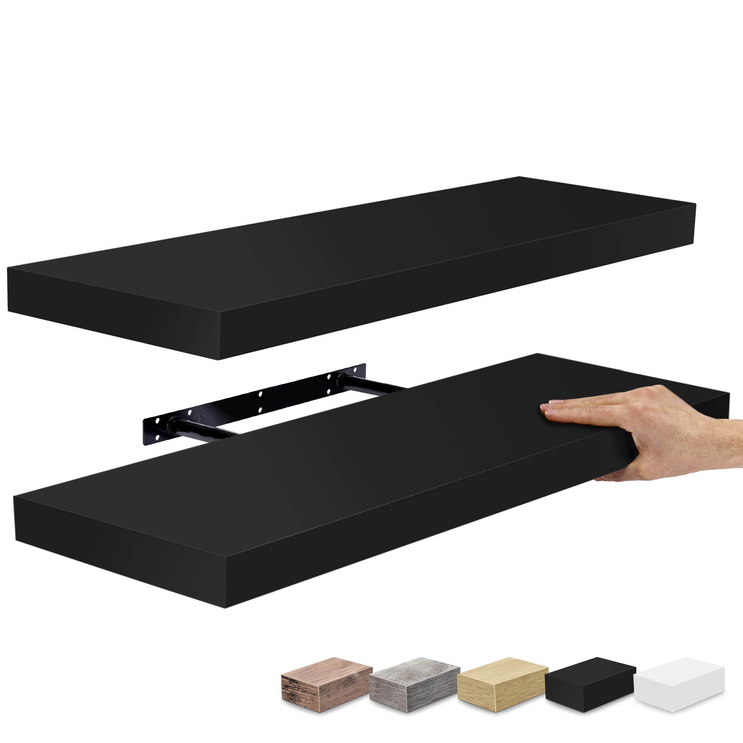 Floating Shelves, Wall Shelves for Bedroom, Kitchen, Living Room, Bathroom Shelves Over