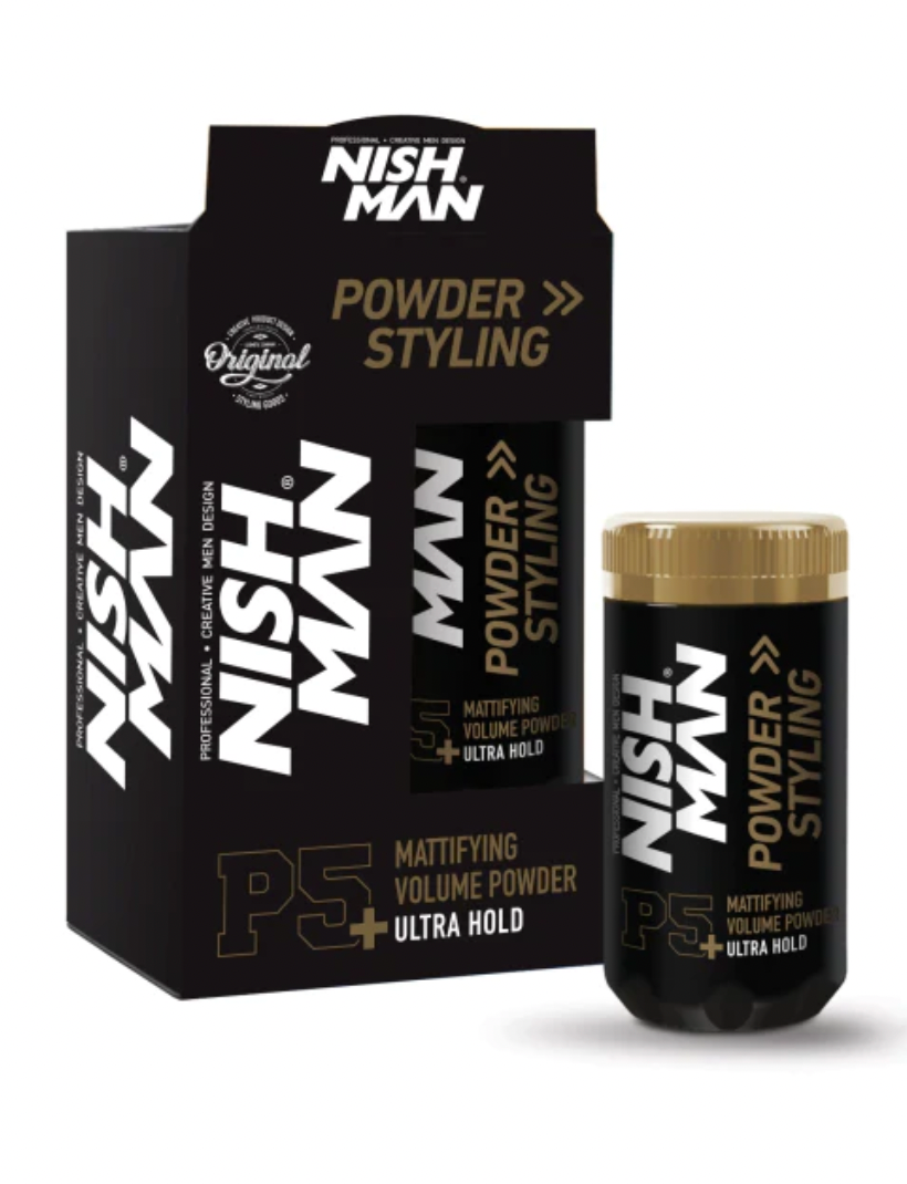 Nishman Hair Styling Powder P5 Ultra Hold 0.70 oz / 20 gr
