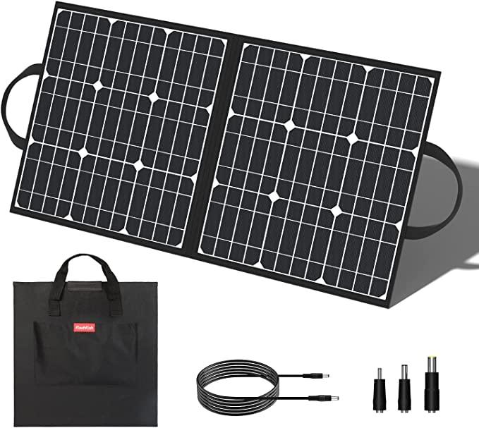 Flashfish SP50 Portable Solar Panel | 50W/18V - Flashfish Solar Generator