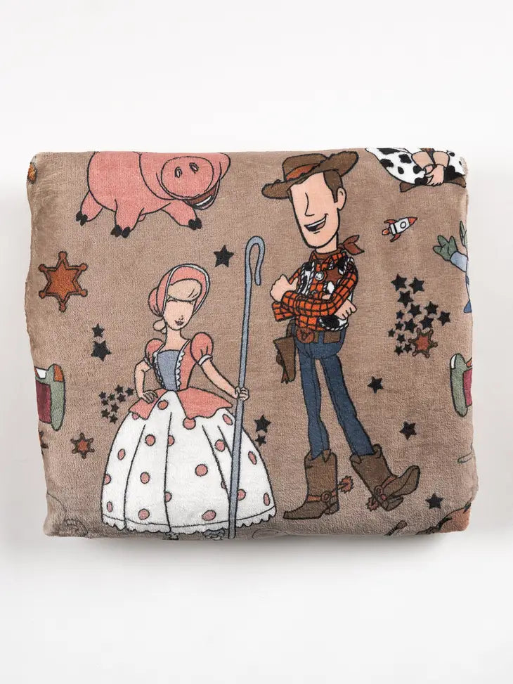 Round Up Gang Throw Blanket