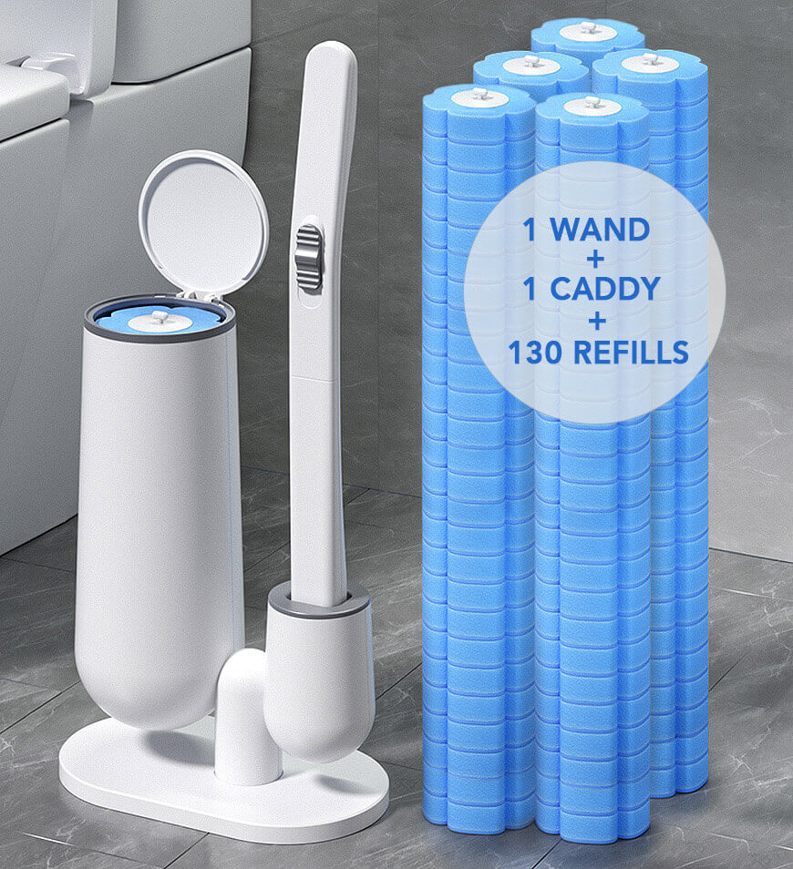 Joybos? ToiletWand Disposable Toilet Cleaning System