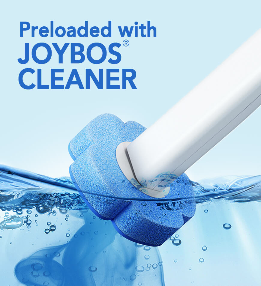 Joybos? ToiletWand Disposable Toilet Cleaning System