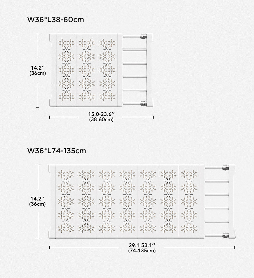 Joybos? Adjustable Wardrobe Storage Shelves