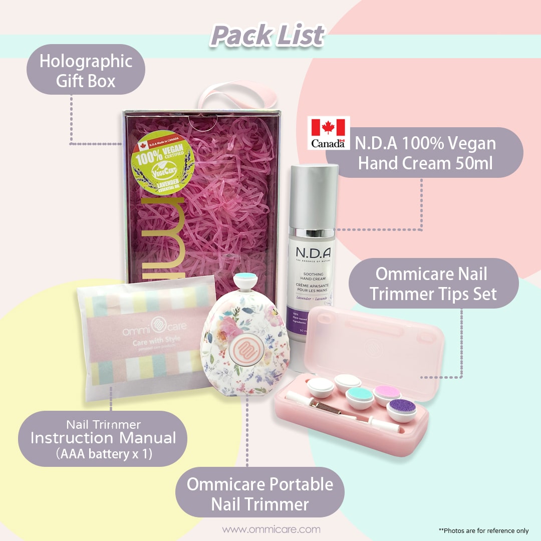 Manicure Natural Hand Care Set Pack list