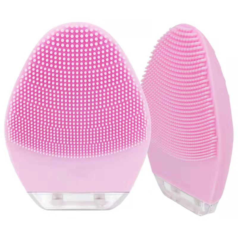 Facial skin cleansing scrubbers