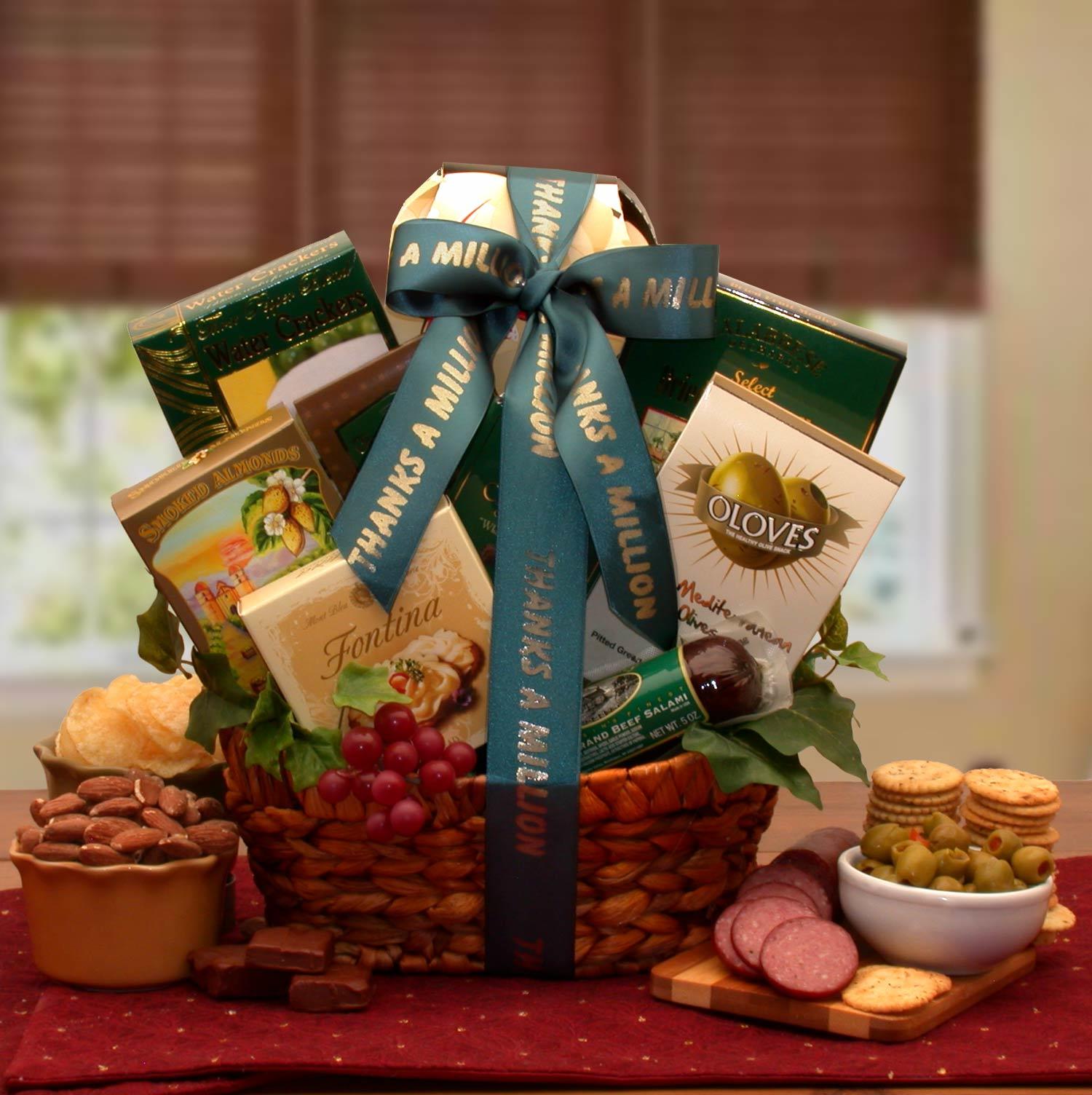 Gourmet Thank You Gift Basket