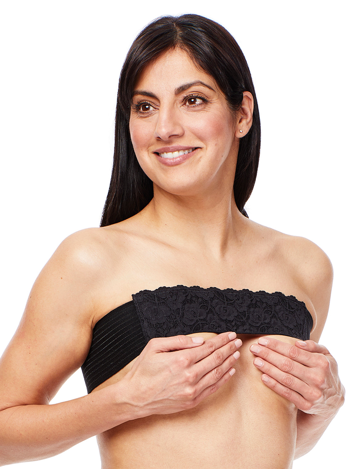 Black Lace Breast Wrap #225