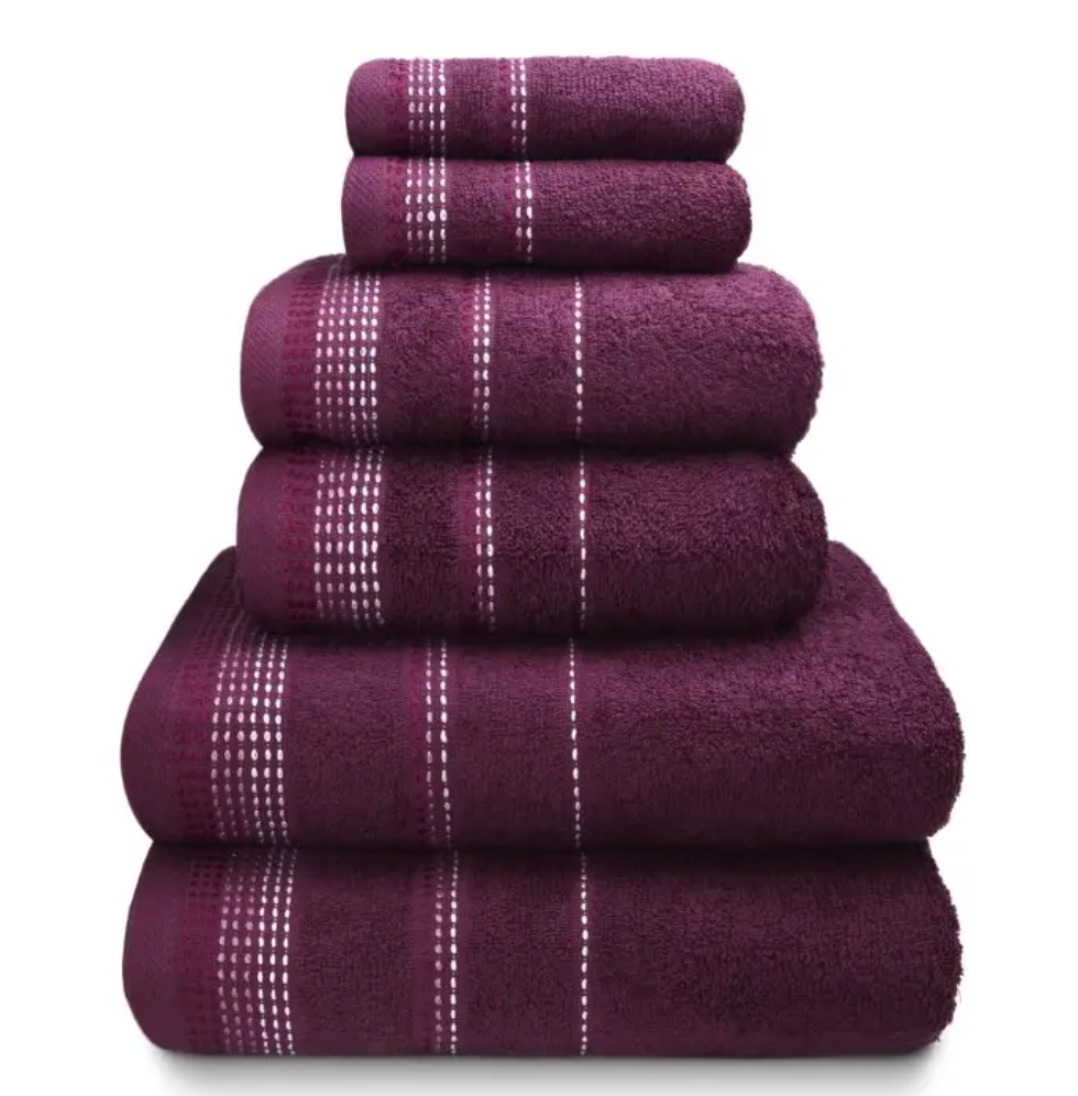 Mulberry Towels, Set of 6