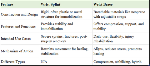 Fivali Wrist Braces-Guide