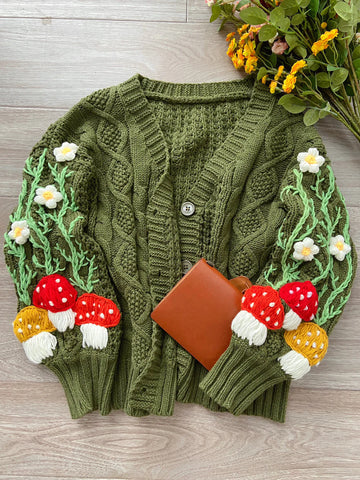 Mushroom Favour Sweater | VintageMist