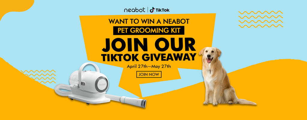neabot pet grooming giveaway