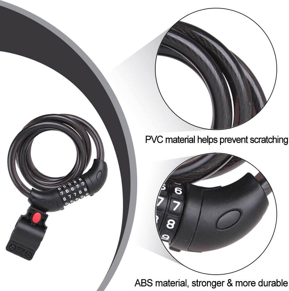 Protective Bike Lock Cable