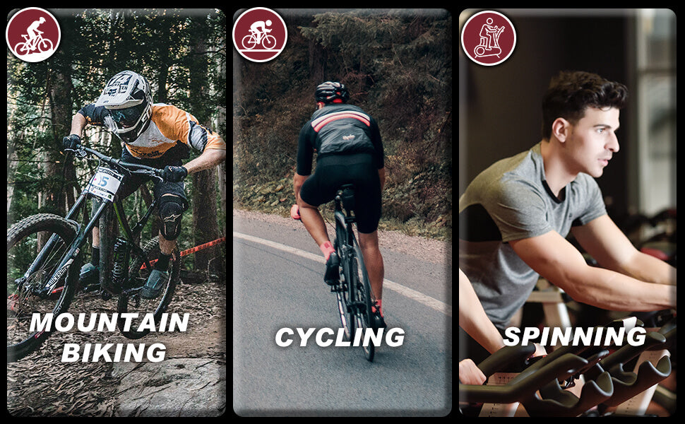 Men's Quick-Dry Padded Cycling Shorts 04