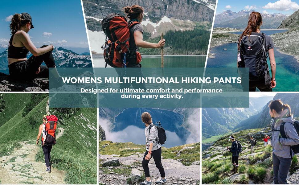 Women's UPF50+ Quick Dry Lightweight Hiking Pants