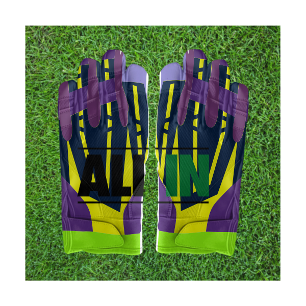 Victory Custom Football Gloves By The Pair (B1)