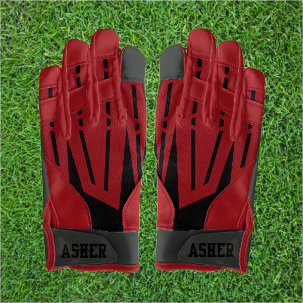 Victory Custom Football Gloves By The Pair (B1)