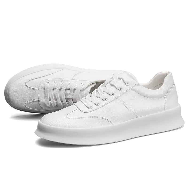 Student leather casual shoes