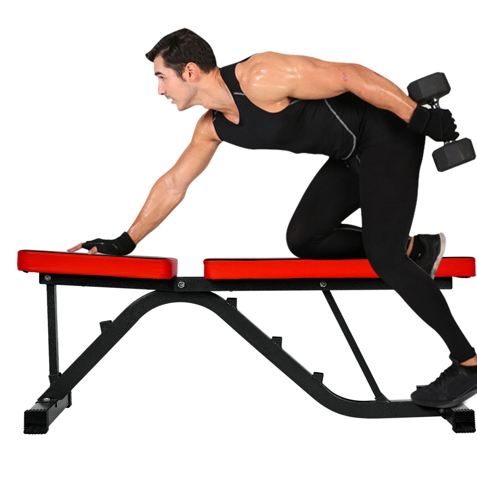 Adjustable Drop Home Fitness Multifunctional Weight-Loss Bed Dumbbell Bench