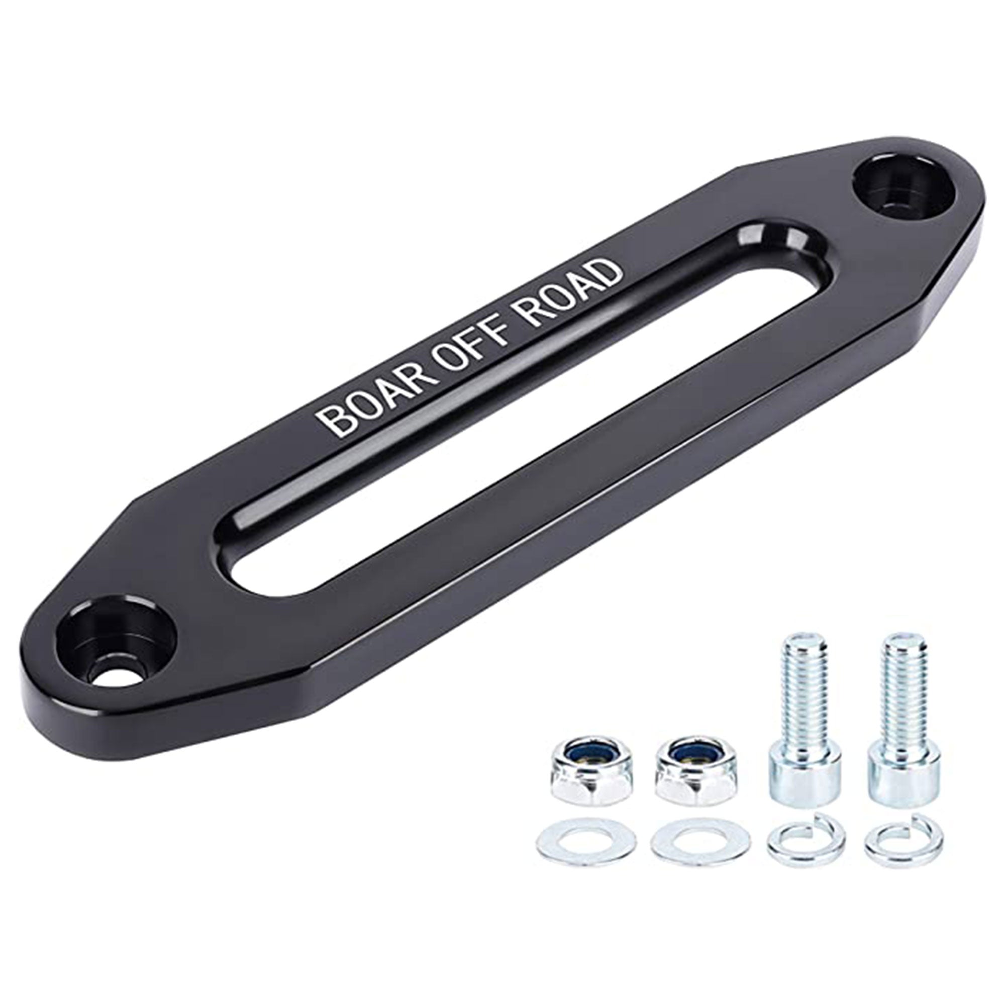 OFF ROAD BOAR High Grade Billet 10 Inch Aluminium Hawse Fairlead for Winch Rope