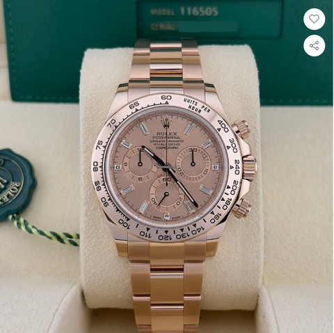 Rolex Rose Gold