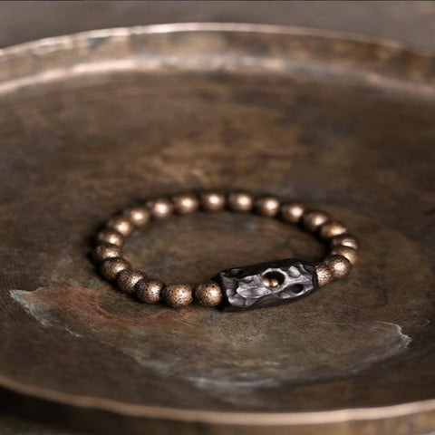 Copper Pearl Bracelet