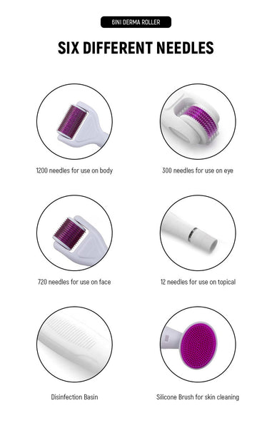 derma roller kit 6 in 1