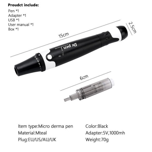 Dr. pen Ultima A7 Pen + 10 pieces cartridges – SkinGenics ™ Online