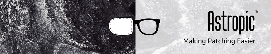 astropic eye patch for glasses, eyeglasses patch, patch worn over glasses