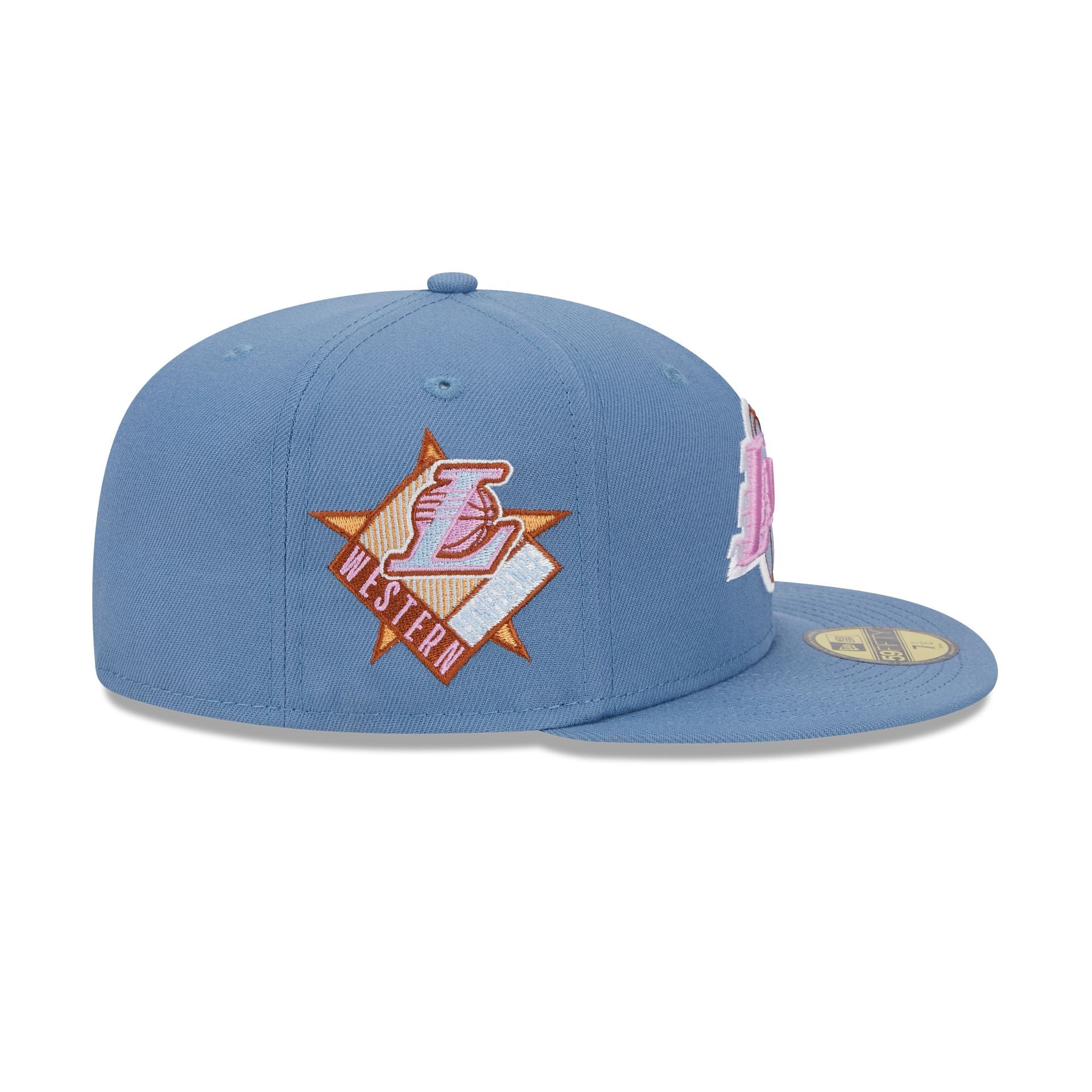 Los Angeles Lakers Color Pack Faded Blue 59FIFTY Fitted