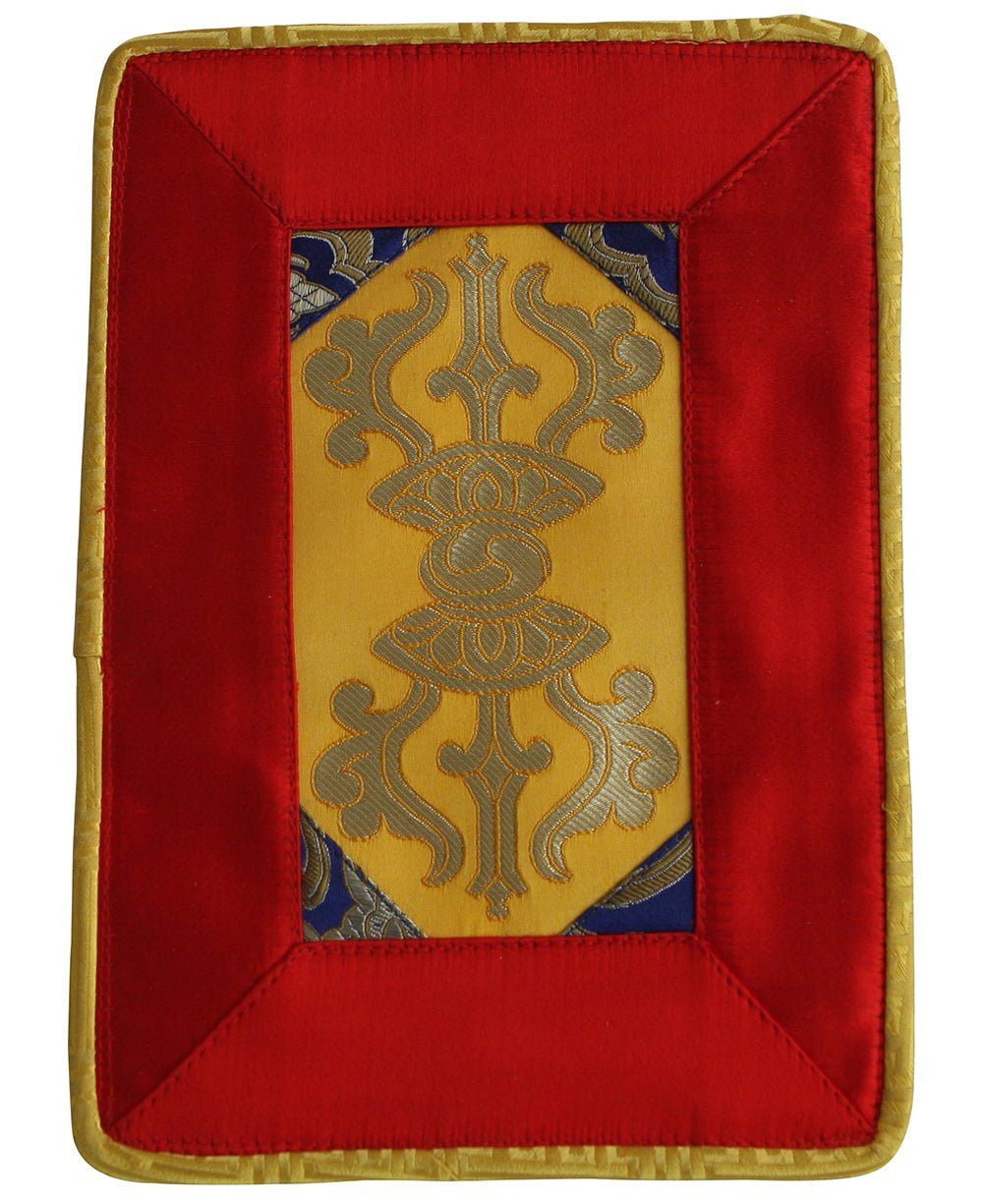 Brocade Altar Mat With Vajra Design