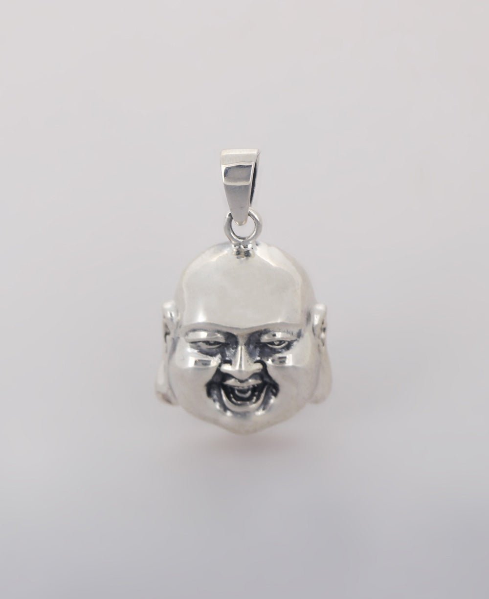 Sterling Silver Happy Buddha Pendant