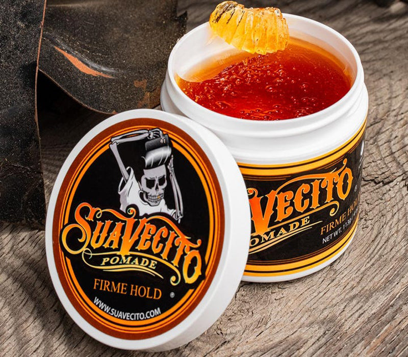 Suavecito Pomade Firme Hold, 4 oz. Model #42C-P002NN, UPC: 859896004018