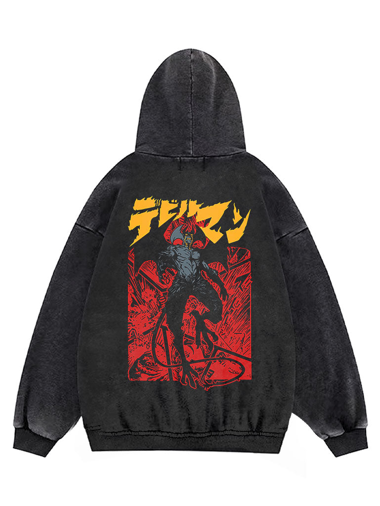 Devilman Crybaby Vintage Hoodie