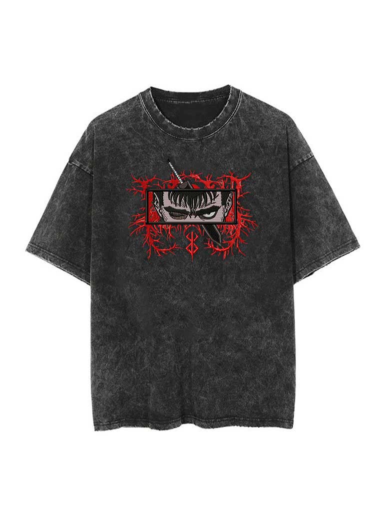 [TRZN] Guts Embroidery Tee