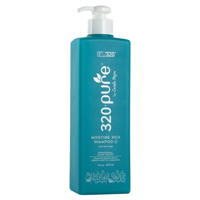 REV320 Moisture Rich Sampoo L-Series ( Fine Hair) 16oz, Nourish and Protect your Hair