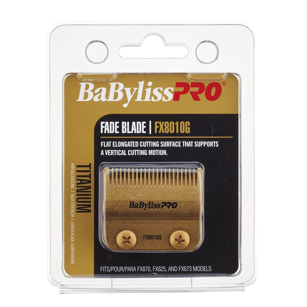 BaBylissPRO Gold Titanium Fade Blade (FX8010G)