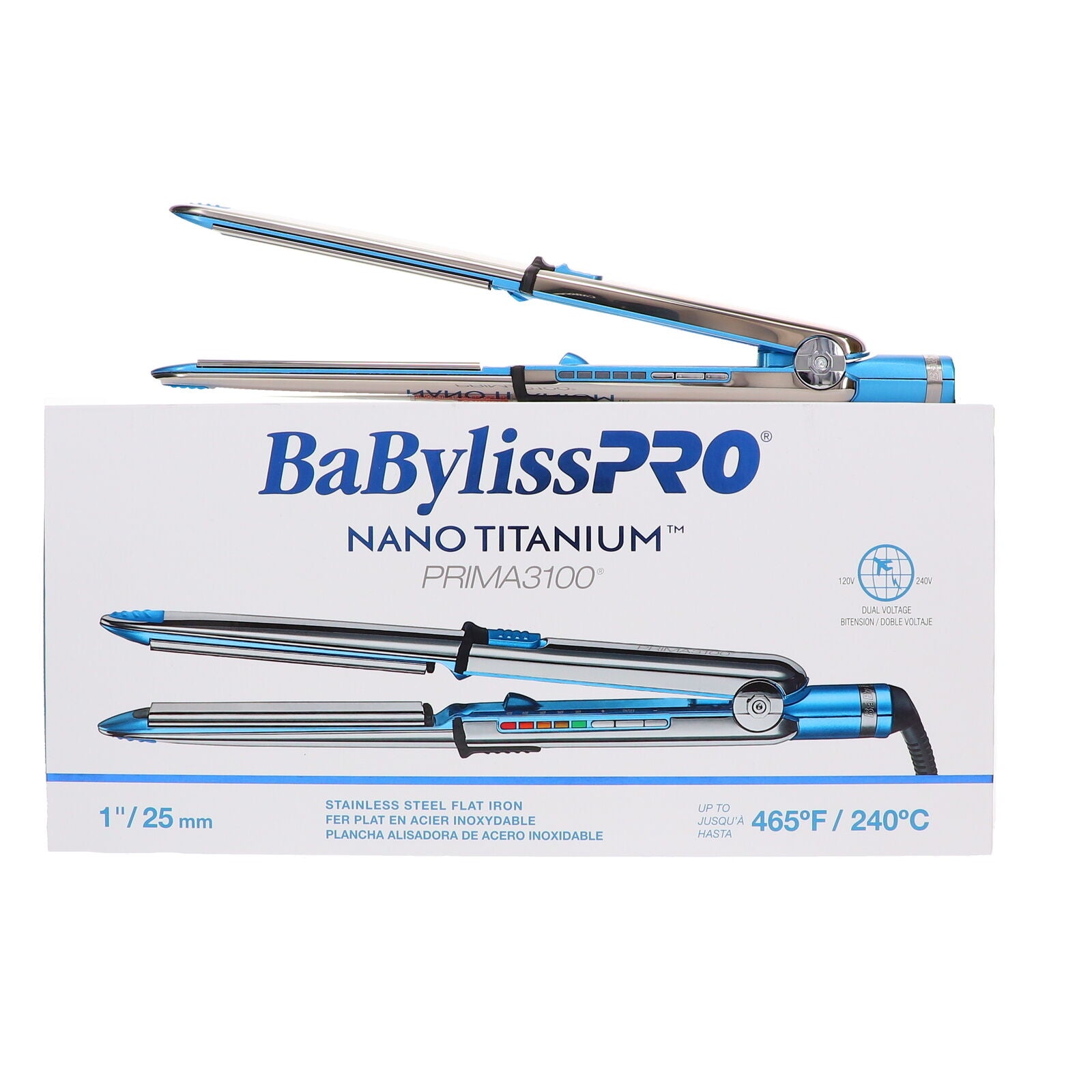 BaBylissPRO Nano Titanium Prima 3100 Flat Iron 1