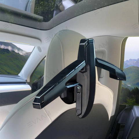 Back Seat Headrest Clothes Folding Hanger for Tesla Model 3/Y (2018-2024)
