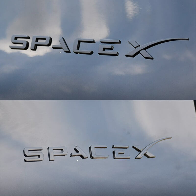 SpaceX Emblem Sticker for Tesla Accessories