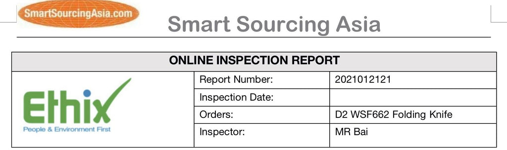 knife inspection report