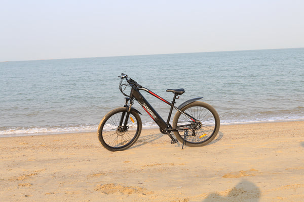 E-Bike Along The Beach