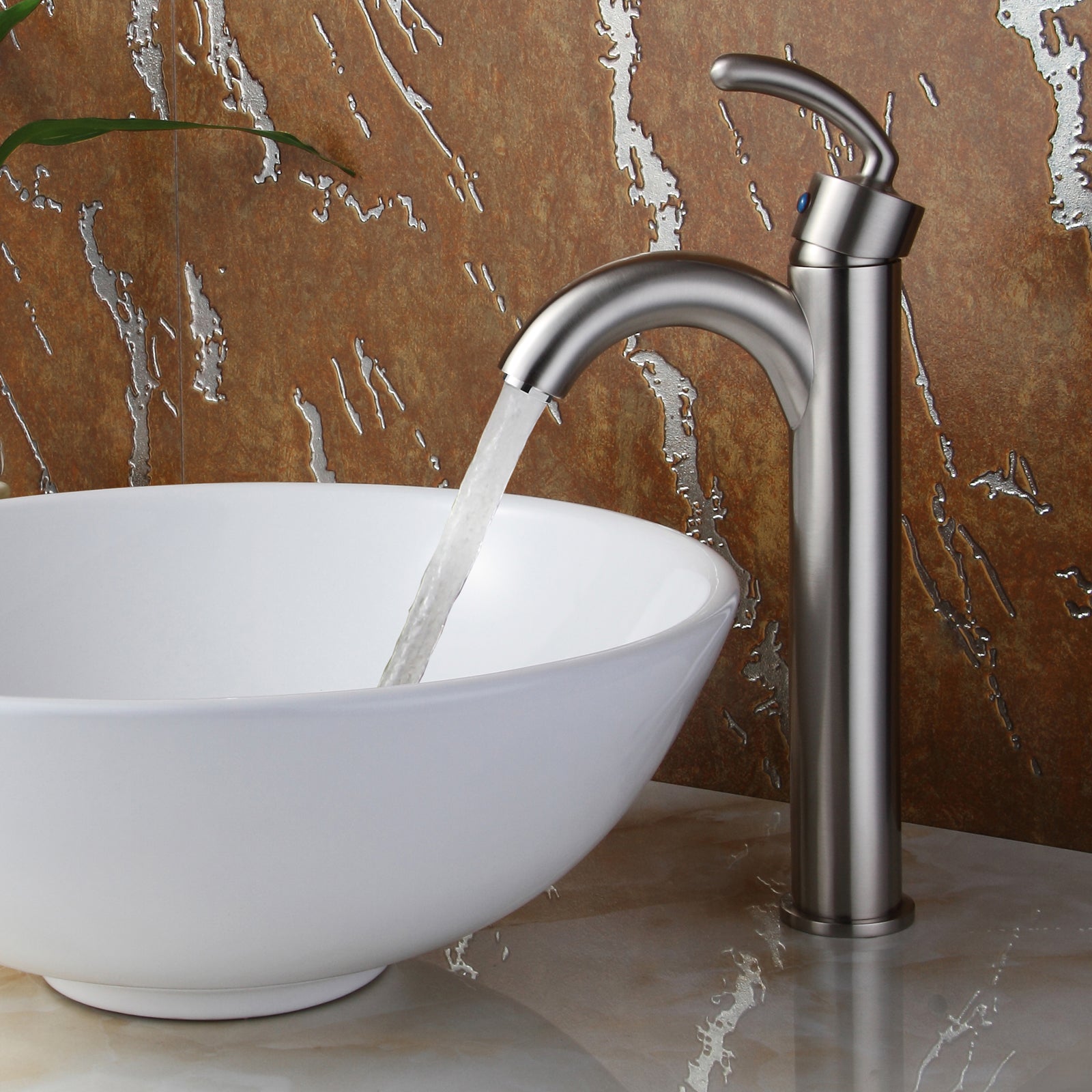 ELITE Modern Design Single Lever Tall Vessel Sink Faucet 882002